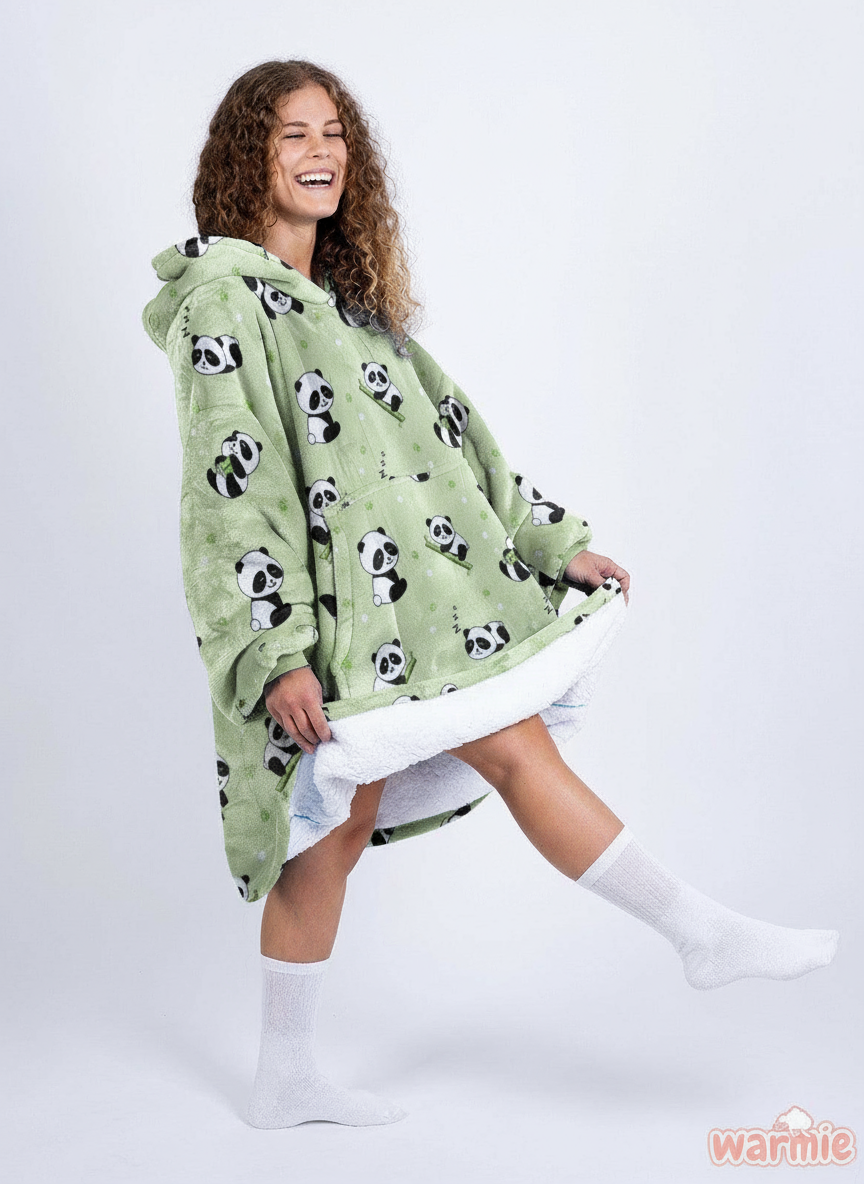 Warmie - Hřejivá mikinová deka k zachumlání a odpočinku