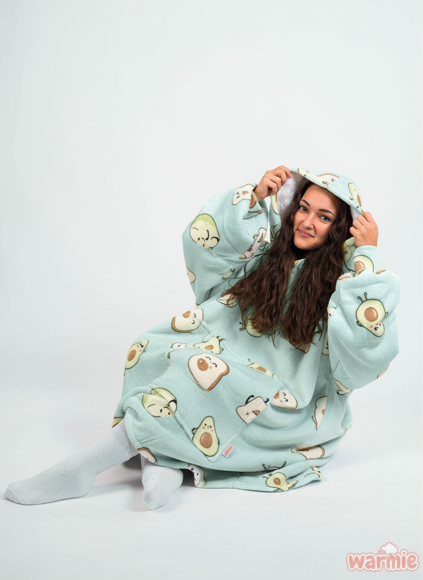 Warmie - Hřejivá mikinová deka k zachumlání a odpočinku