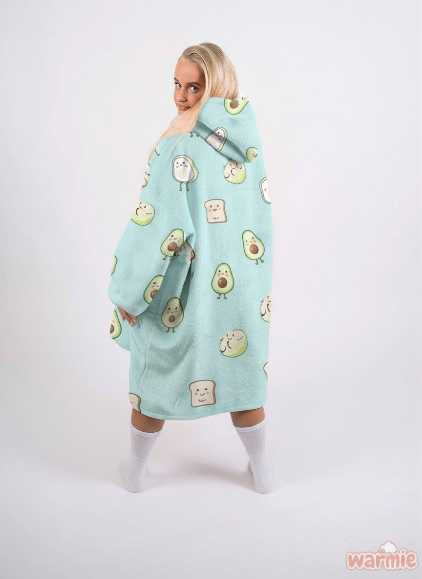 Warmie - Hřejivá mikinová deka k zachumlání a odpočinku