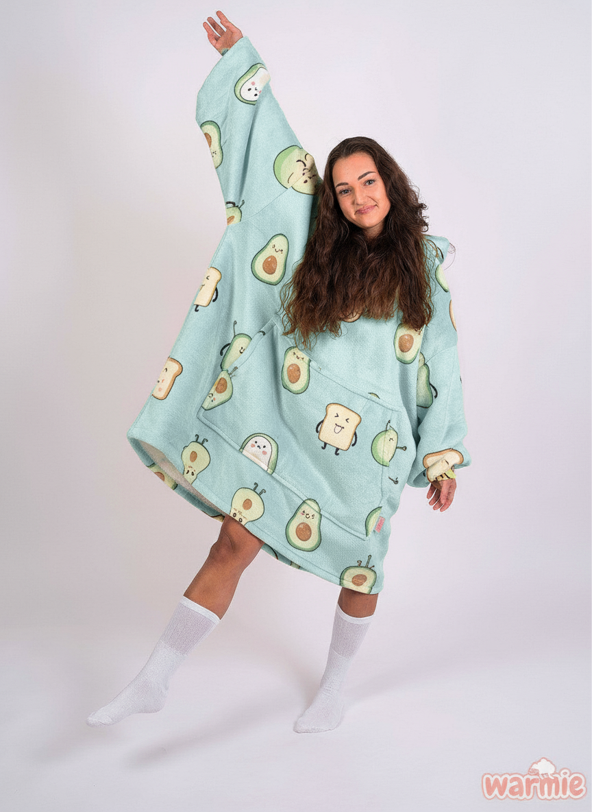 Warmie - Hřejivá mikinová deka k zachumlání a odpočinku