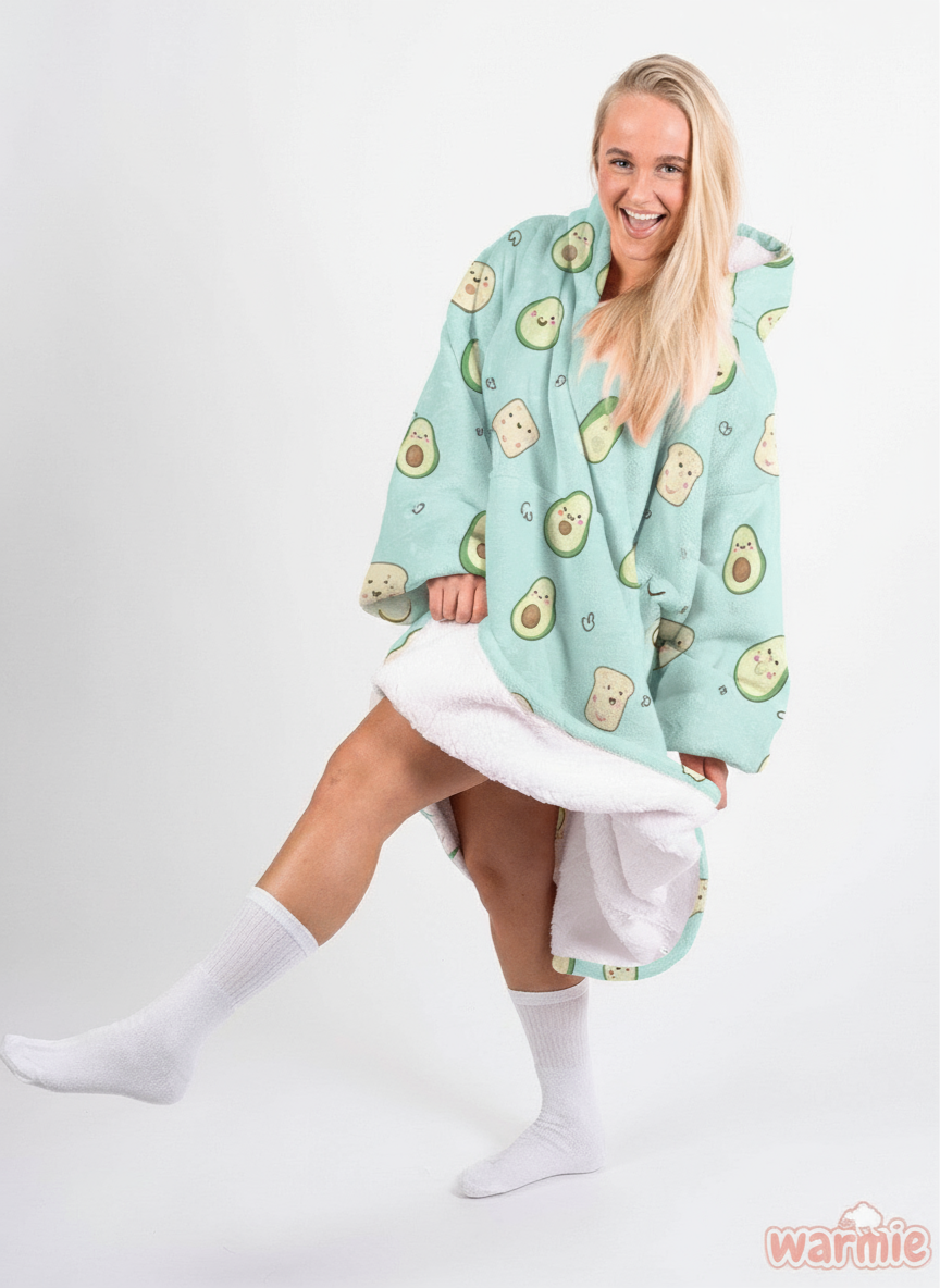Warmie - Hřejivá mikinová deka k zachumlání a odpočinku